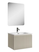 Тумба под раковину без столешницы Sancos Snob R 1.0 60 beige soft Тумба под раковину без столешницы Sancos Snob R 1.0 60 beige soft