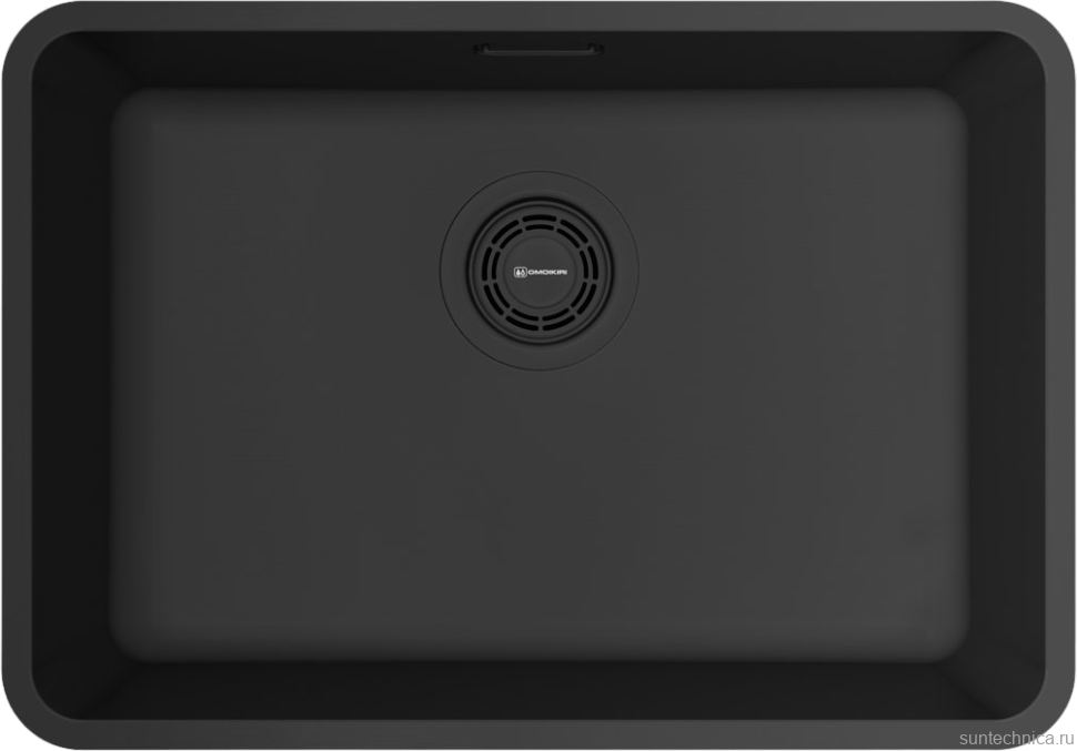 Комплект Мойка Omoikiri Omi 53-U/I Ultra Mini-GB графит + Измельчитель Nagare slim 500