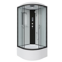 Душевая кабина Niagara Classic NG-6709-14P 100x100 см, с подсветкой и FM-радио