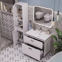 Тумба под раковину SanStar Gretta 70 напольная, белая