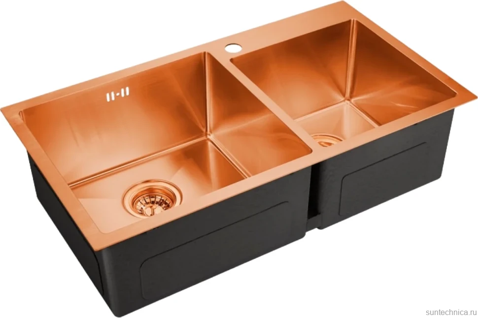 Мойка кухонная Emar PVD EMB-210 PVD Nano Coppery
