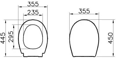 Комплект VitrA S10 9842B003-7206
