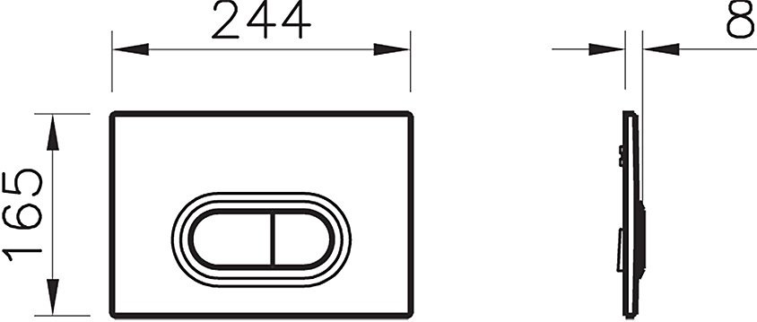 Комплект VitrA S10 9842B003-7206