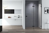 Душевая дверь в нишу Cezares Bellagio BELLAGIO-B-12-120-C-NERO 120 см, черная