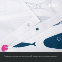 Штора для ванной IDDIS Base BO04P18i11 180х200, белая