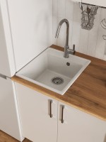 Мойка кухонная Domaci Палермо PR-425-001 белая