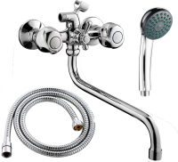 Смеситель с длинным изливом для ванны Fashun A2226 хром Смеситель с длинным изливом для ванны Fashun A2226 хром