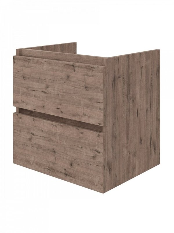 Тумба под раковину без столешницы Teymi Laina 50 темный дуб