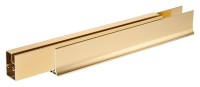 Душевой уголок Vegas Glass ZP+ZPV 140*80 09 10 профиль золото, стекло сатин