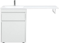 Тумба с раковиной Aquanet Токио 68 1 ящик, с бельевой корзиной L