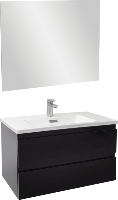 Мебель для ванной комнаты Jacob Delafon Madeleine 80 черный матовый