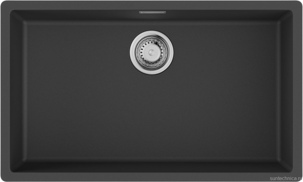 Комплект Мойка Omoikiri Yamakawa 75T-Integra-BL черная + Измельчитель Nagare slim 500