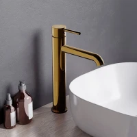 Смеситель для раковины Damixa Scandinavian Pure 360250600 золото Смеситель для раковины Damixa Scandinavian Pure 360250600 золото