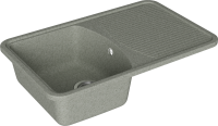 Мойка кухонная Domaci Парма 76-47-251 серая Мойка кухонная Domaci Парма 76-47-251 серая