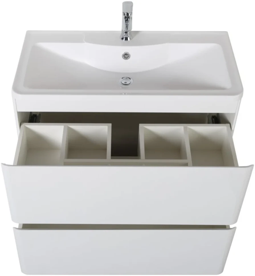 Тумба под раковину BelBagno Albano 100 напольная, bianco lucido