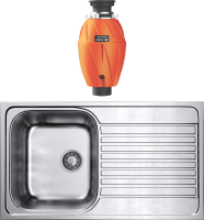 Комплект Мойка Omoikiri Kashiogawa 86 + Измельчитель Nagare 750