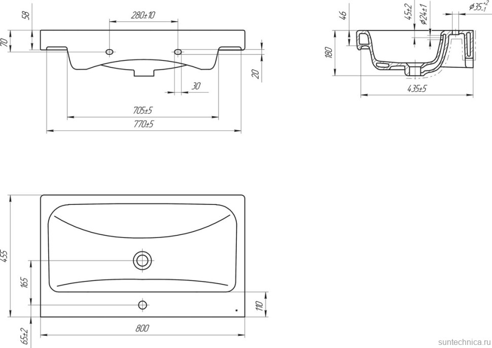 Мебель для ванной комнаты Aquanet Беркли 80 белая глянцевая