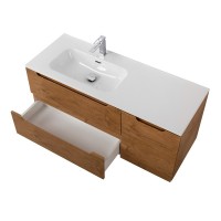 Тумба с раковиной BelBagno Etna L, 100 2 ящика, дверца, rovere nature