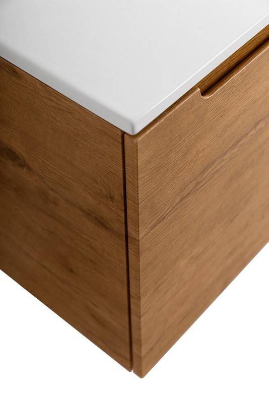 Тумба с раковиной BelBagno Etna L, 100 2 ящика, дверца, rovere nature