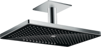 Верхний душ Hansgrohe Rainmaker Select 460 24006600 черный - хром