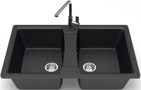 Мойка кухонная AZARIO Elmas 00078333 черная Мойка кухонная AZARIO Elmas 00078333 черная