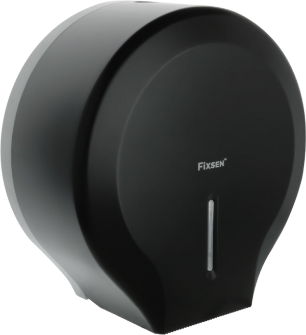 Диспенсер туалетной бумаги Fixsen Hotel 31010F черный