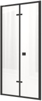 Душевая дверь в нишу Ceruttispa Bella D81B 80 см, профиль черный