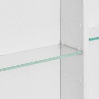 Мебель для ванной комнаты AQUATON Асти 70 белая глянцевая, ясень шимо