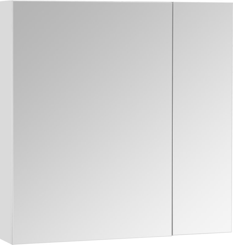 Мебель для ванной комнаты AQUATON Асти 70 белая глянцевая, ясень шимо