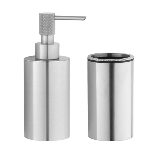 Набор Стакан Boheme Uno 10982-NB + Дозатор 10980-NB