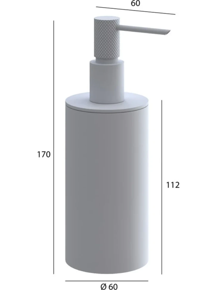 Набор Стакан Boheme Uno 10982-NB + Дозатор 10980-NB