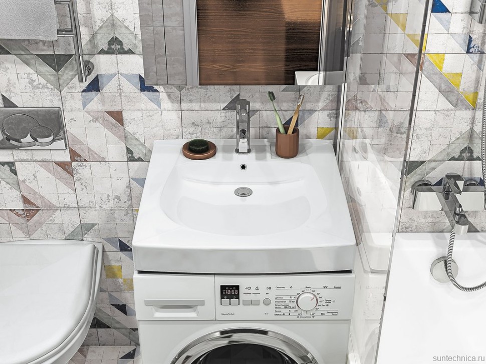 Раковина над стиральной машиной Santek Пилот 1WH301971 60