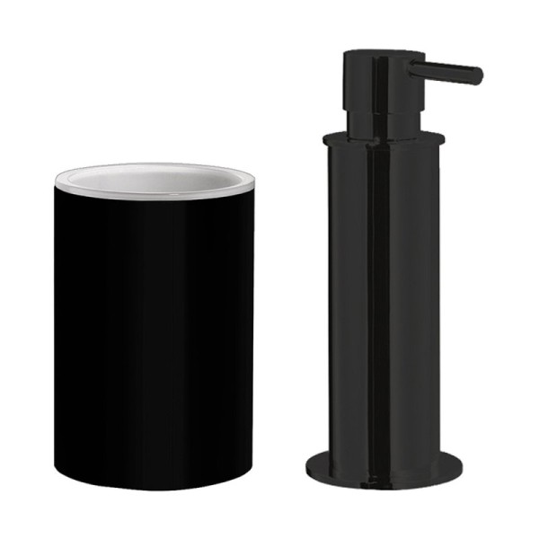 Набор Стакан Colombo Design Plus W4941.NM + Дозатор W4980.NM