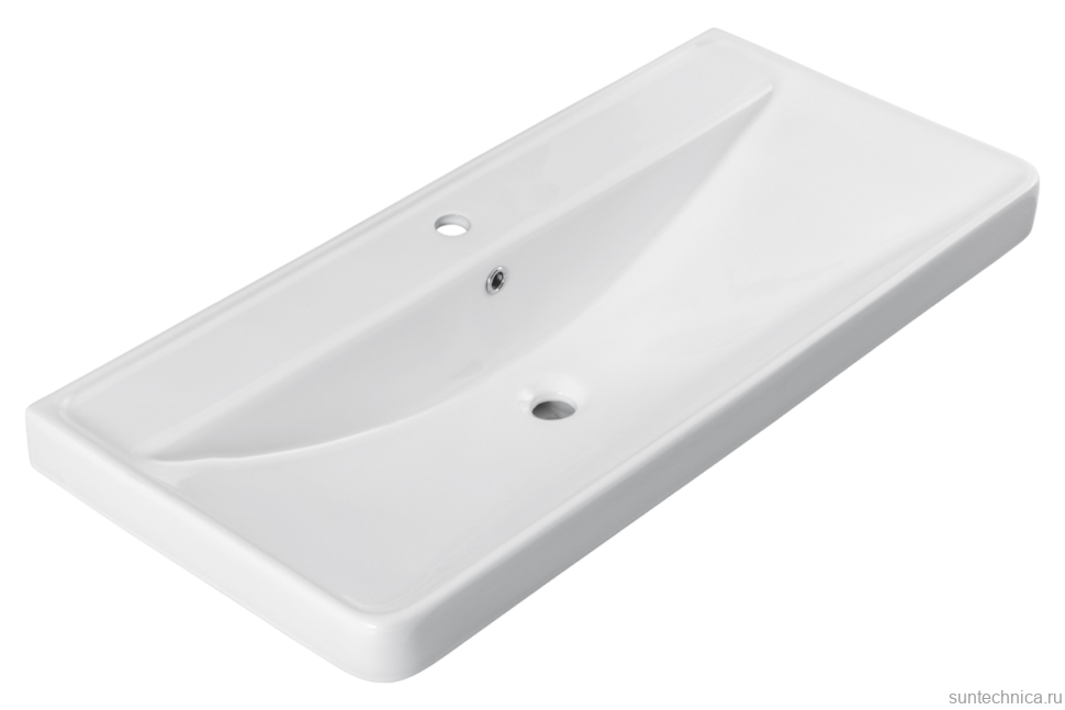 Мебель для ванной комнаты Aquanet Вега 2.0 100 подвесная, мисти грин