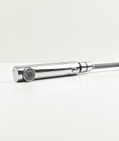 Смеситель для кухни Paini Cox HD44566CR1KM с выдвижной лейкой, metallic black