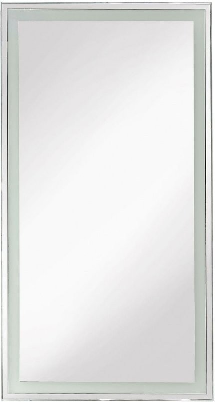 Зеркало-шкаф Art&Max Techno R 35 с подсветкой, белое