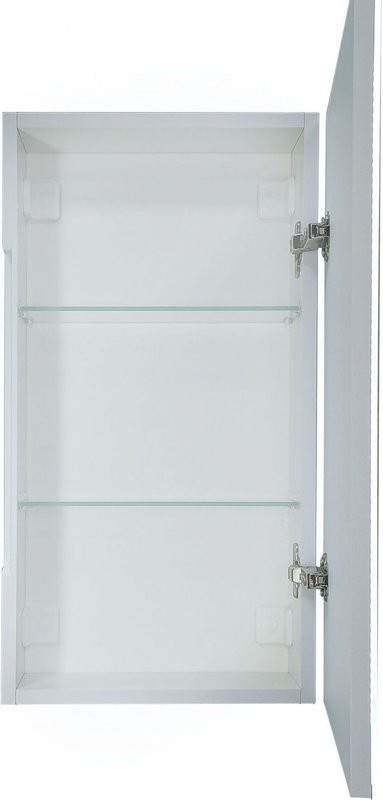 Зеркало-шкаф Art&Max Techno R 35 с подсветкой, белое