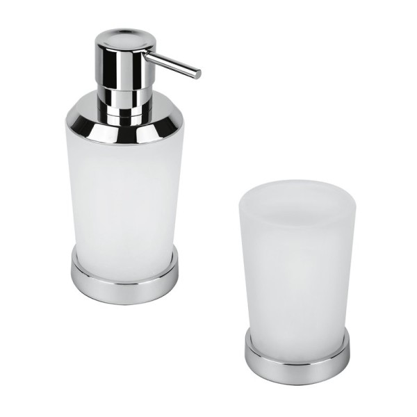 Набор Стакан Colombo Design Road B80410CR-VAN + Дозатор B93390CR-VAN