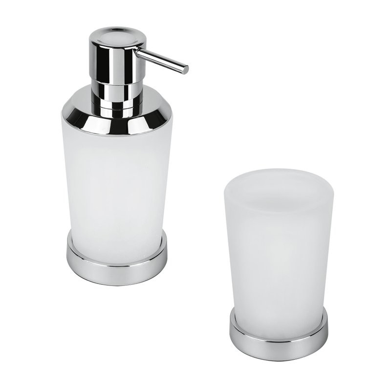 Набор Стакан Colombo Design Road B80410CR-VAN + Дозатор B93390CR-VAN