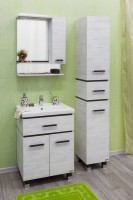 Зеркало Sanflor Техас R, 60, венге, северное дерево светлое