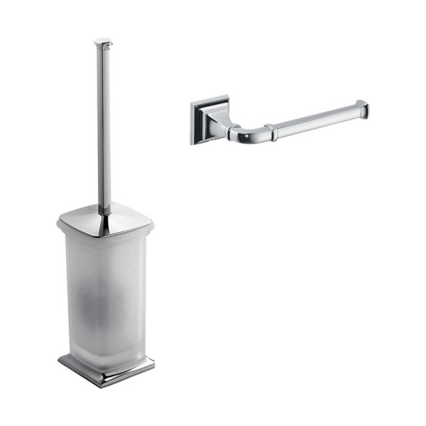 Набор Держатель Colombo Design Portofino B3208D.CR + Ершик B3206