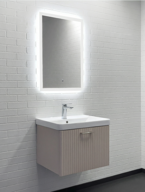 Мебель для ванной комнаты Comforty Ангара 60П подвесная, дуб латте