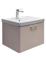 Мебель для ванной комнаты Comforty Ангара 60П подвесная, дуб латте