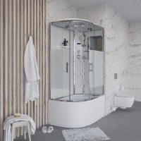 Душевая кабина Niagara Ultra NG-310-01R 120х80, с высоким поддоном