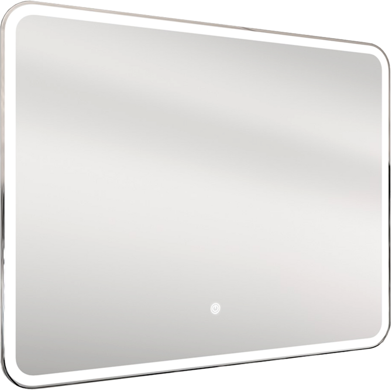 Мебель для ванной комнаты Orange Line 100 подвесная, 2 ящика, матовая белая с раковиной B05-500W