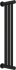 Полотенцесушитель водяной Сунержа Хорда 60x19.5, черный матовый