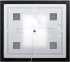Зеркало BelBagno Kraft SPC-KRAFT-885-785-TCH-WARM-NERO черное, с подогревом