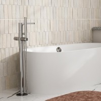Напольный смеситель для ванны с душем Wasserkraft Mosel 4621 С ВНУТРЕННЕЙ ЧАСТЬЮ, хром