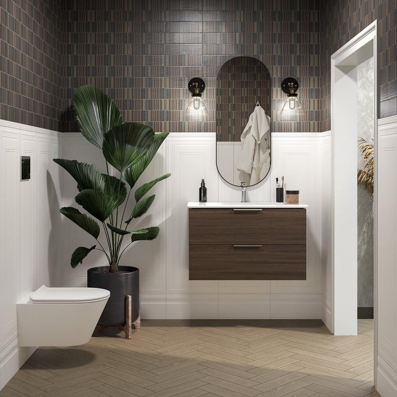 Зеркало KERAMA MARAZZI Cono 42 черное матовое