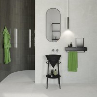 Зеркало KERAMA MARAZZI Cono 42 черное матовое
